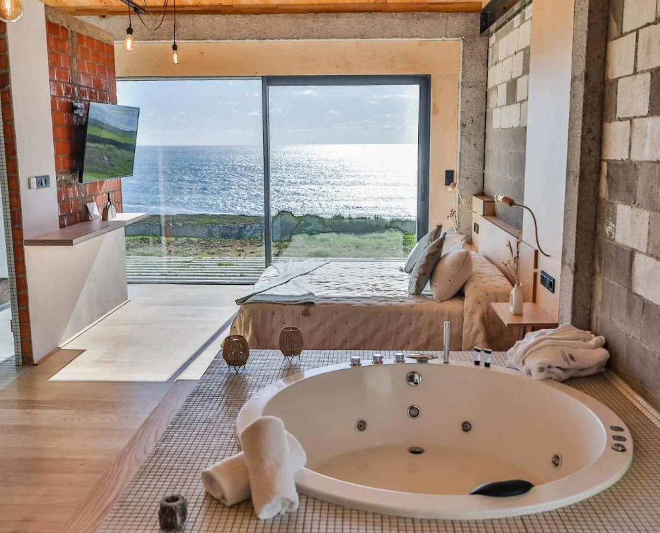Apartamentos Luscofusco Costa Da Morte 캄포스 스페인